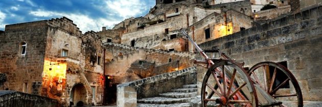 Matera the town of  Rocks