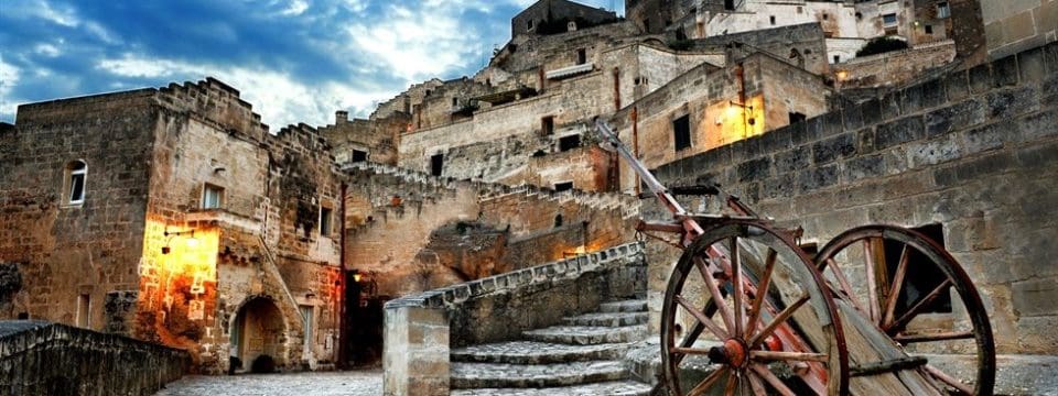 Matera the town of  Rocks